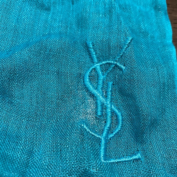 NWT YSL cashmere-model scarf - Picture 6 of 8